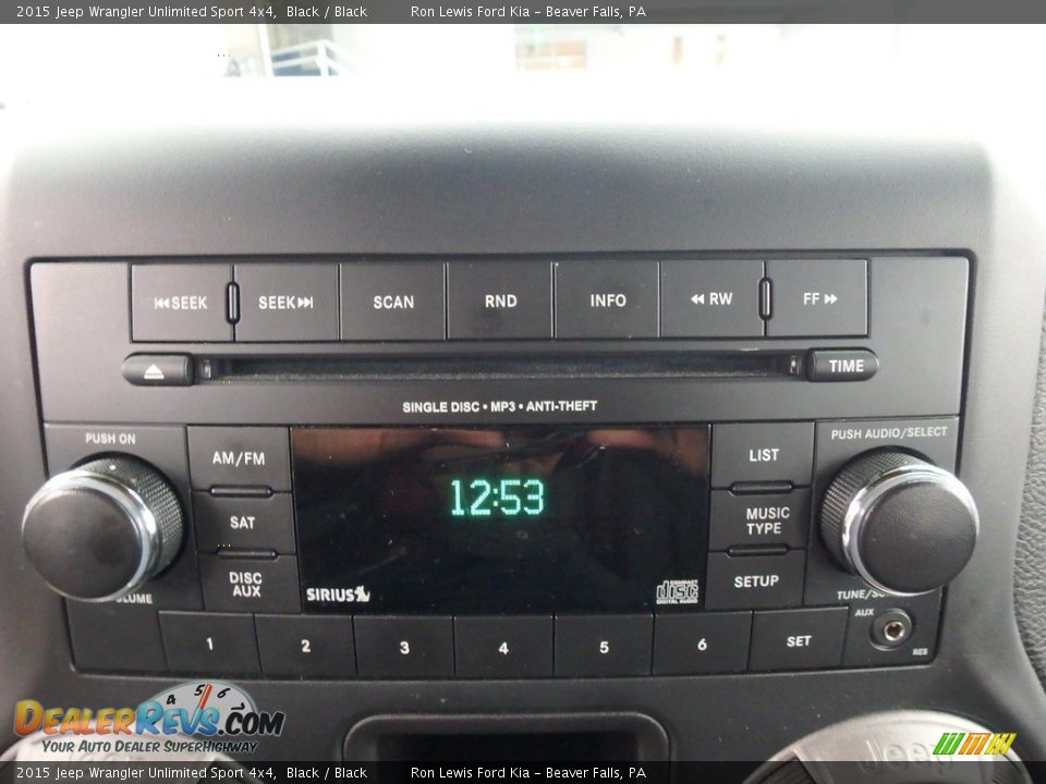 2015 Jeep Wrangler Unlimited Sport 4x4 Black / Black Photo #18