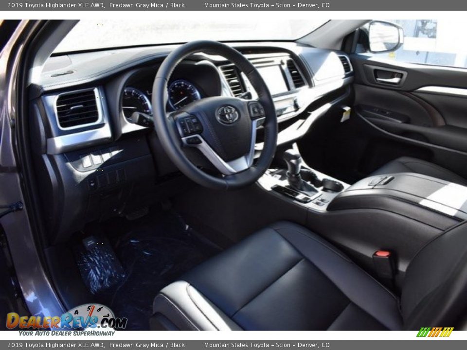 2019 Toyota Highlander XLE AWD Predawn Gray Mica / Black Photo #5
