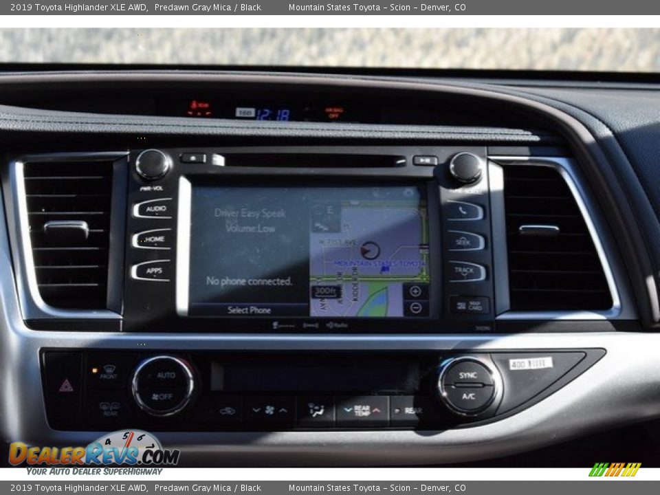 2019 Toyota Highlander XLE AWD Predawn Gray Mica / Black Photo #10