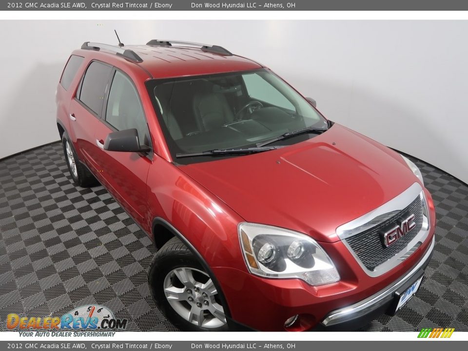 2012 GMC Acadia SLE AWD Crystal Red Tintcoat / Ebony Photo #2