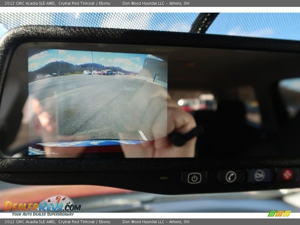 2012 GMC Acadia SLE AWD Crystal Red Tintcoat / Ebony Photo #3