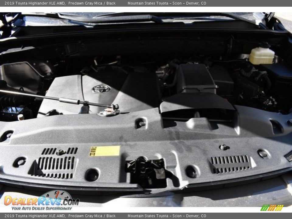 2019 Toyota Highlander XLE AWD Predawn Gray Mica / Black Photo #34