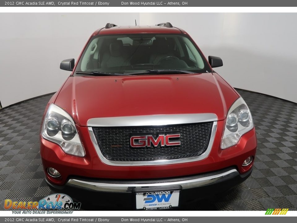 2012 GMC Acadia SLE AWD Crystal Red Tintcoat / Ebony Photo #6