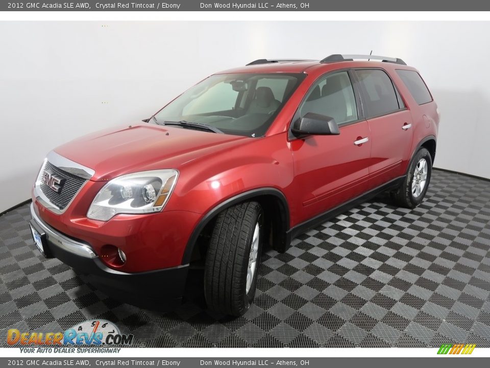 2012 GMC Acadia SLE AWD Crystal Red Tintcoat / Ebony Photo #7