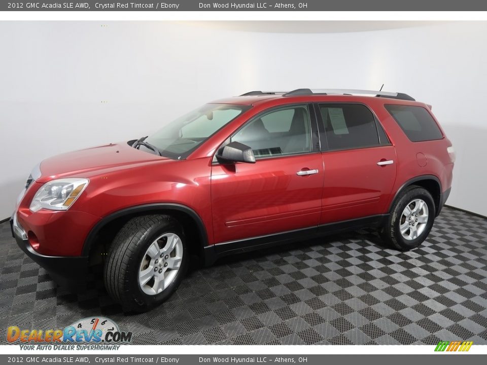 2012 GMC Acadia SLE AWD Crystal Red Tintcoat / Ebony Photo #8