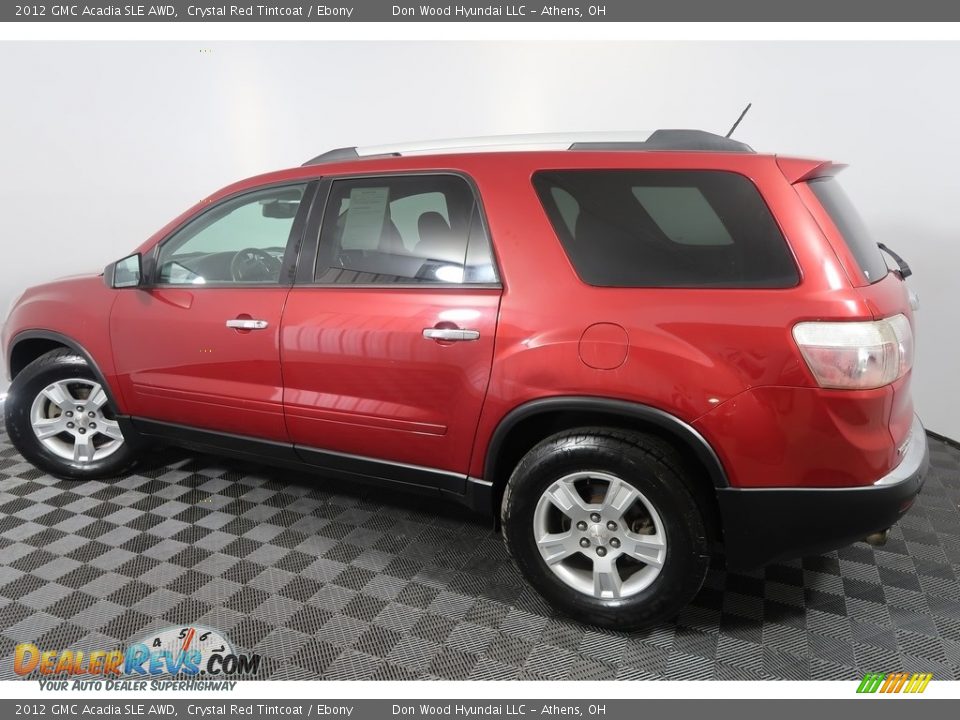 2012 GMC Acadia SLE AWD Crystal Red Tintcoat / Ebony Photo #9