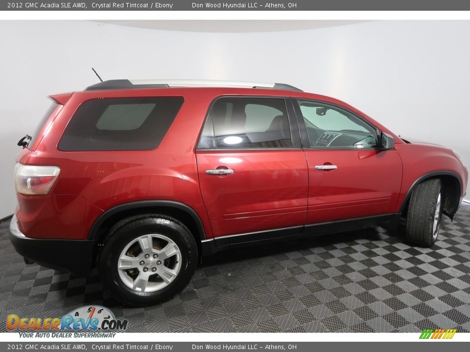 2012 GMC Acadia SLE AWD Crystal Red Tintcoat / Ebony Photo #13