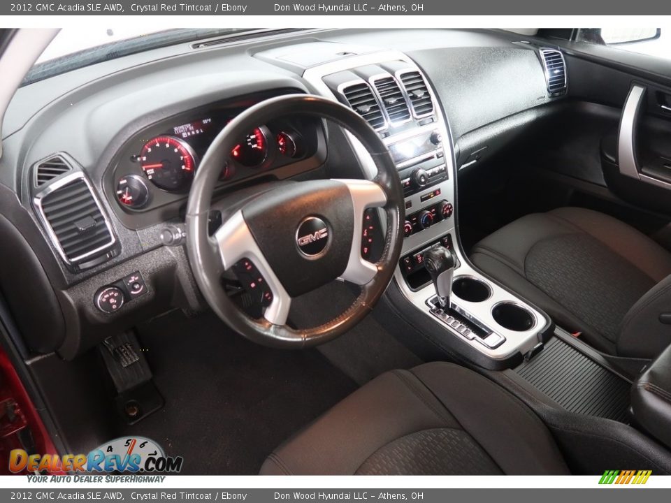 2012 GMC Acadia SLE AWD Crystal Red Tintcoat / Ebony Photo #14