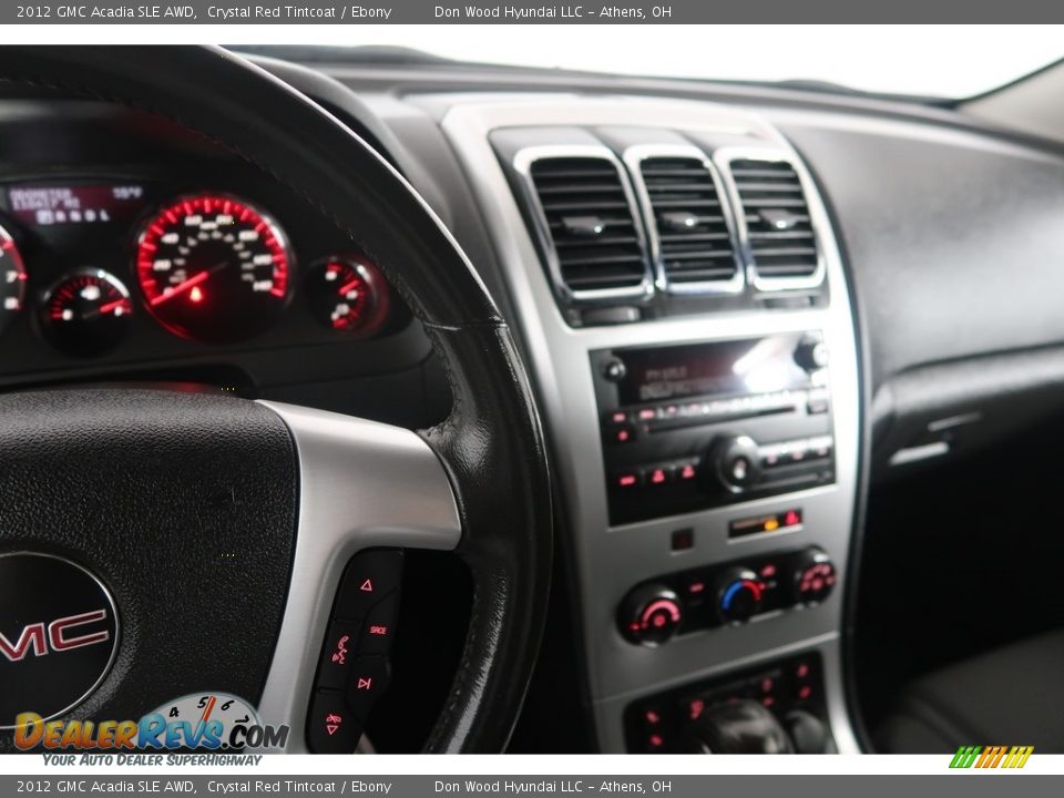 2012 GMC Acadia SLE AWD Crystal Red Tintcoat / Ebony Photo #21