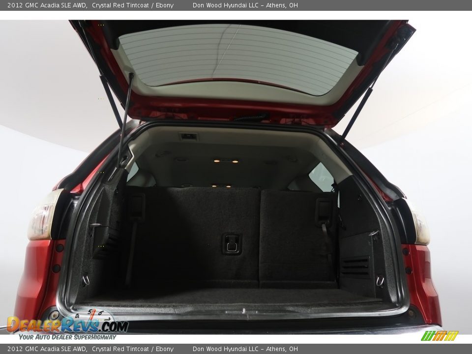 2012 GMC Acadia SLE AWD Crystal Red Tintcoat / Ebony Photo #33