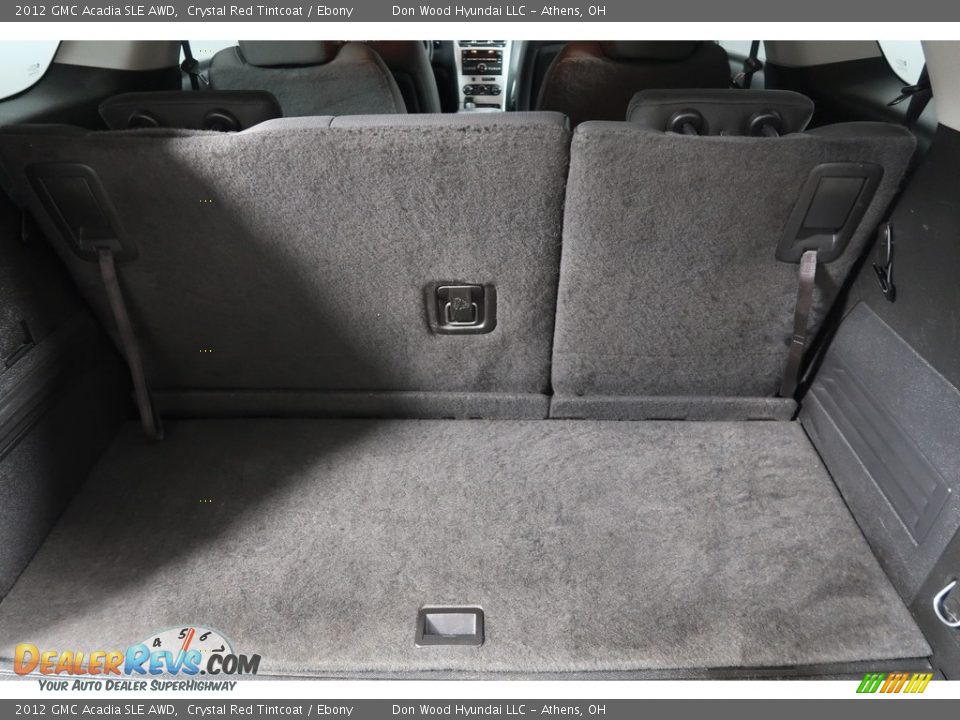 2012 GMC Acadia SLE AWD Crystal Red Tintcoat / Ebony Photo #34