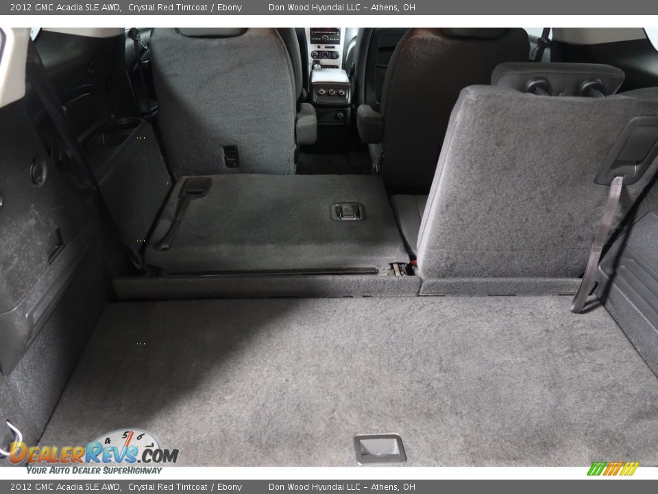 2012 GMC Acadia SLE AWD Crystal Red Tintcoat / Ebony Photo #35