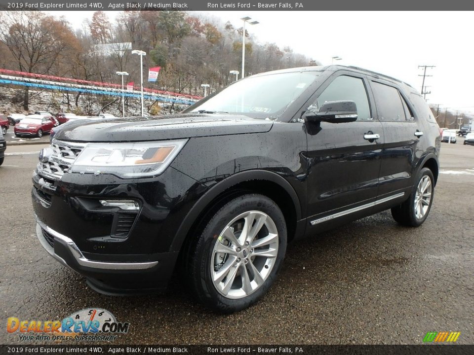 Front 3/4 View of 2019 Ford Explorer Limited 4WD Photo #6