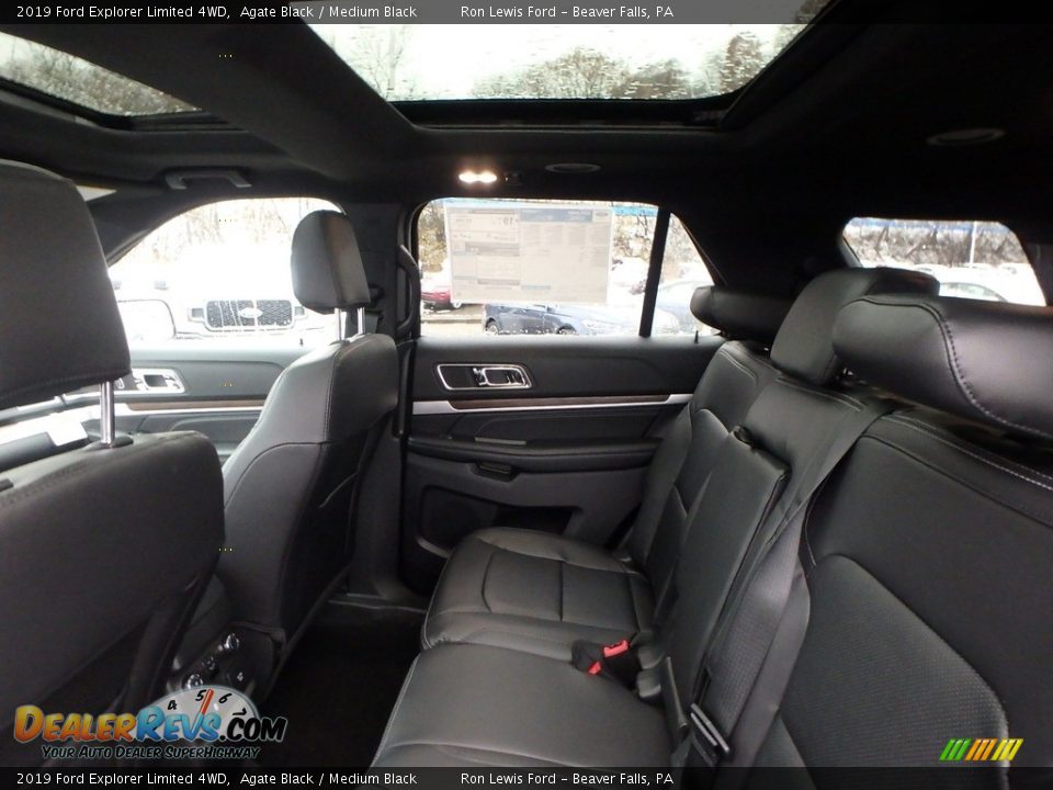 Rear Seat of 2019 Ford Explorer Limited 4WD Photo #11
