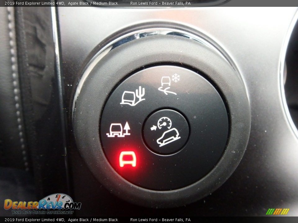 Controls of 2019 Ford Explorer Limited 4WD Photo #17