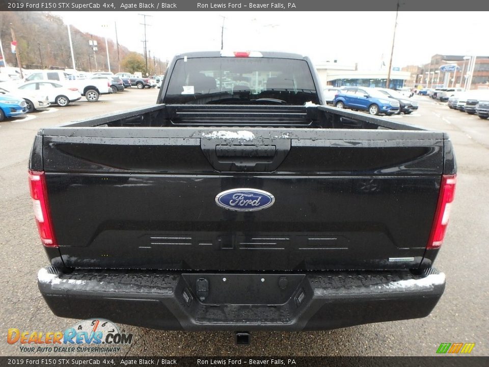 2019 Ford F150 STX SuperCab 4x4 Agate Black / Black Photo #3