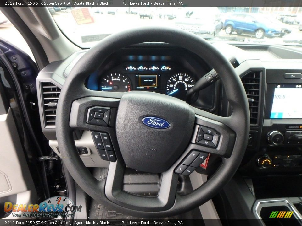 2019 Ford F150 STX SuperCab 4x4 Steering Wheel Photo #16
