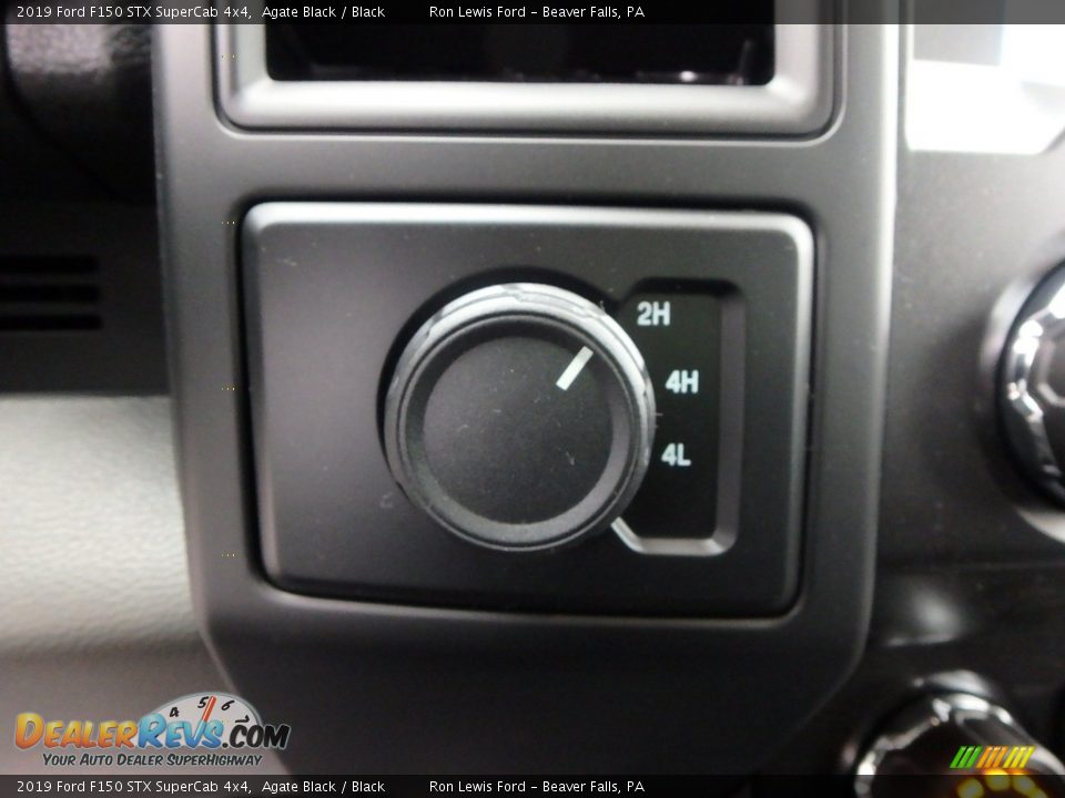 2019 Ford F150 STX SuperCab 4x4 Agate Black / Black Photo #17