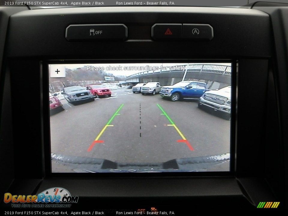 2019 Ford F150 STX SuperCab 4x4 Agate Black / Black Photo #18