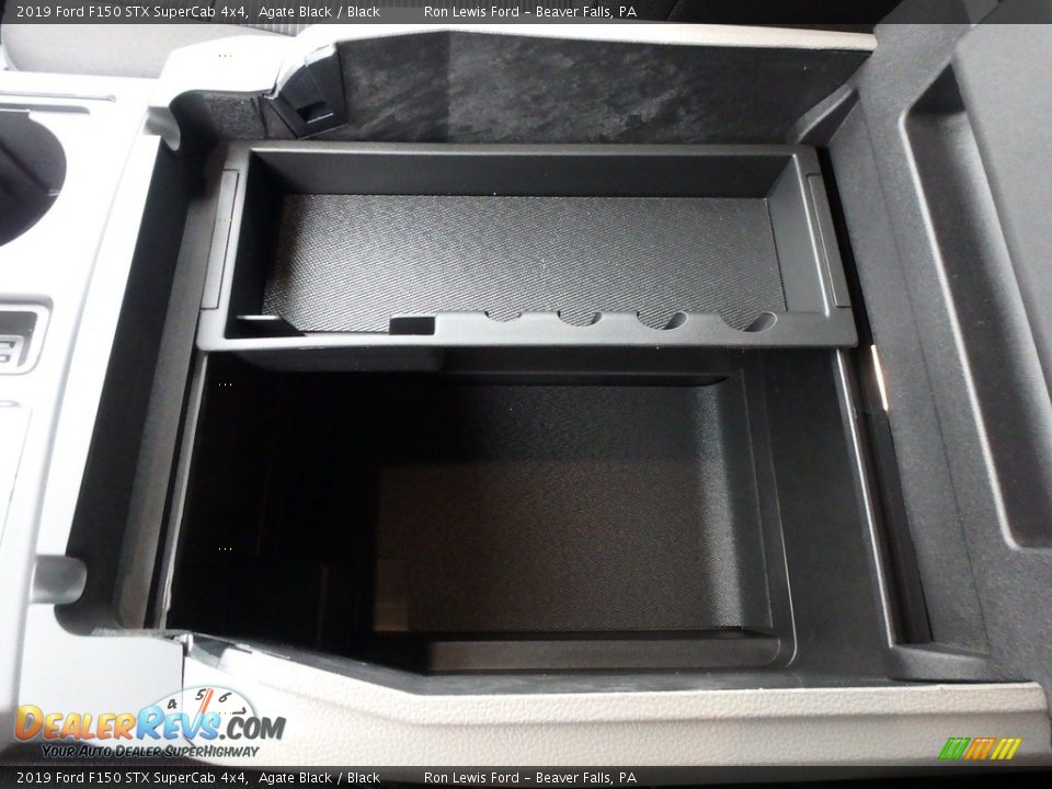 2019 Ford F150 STX SuperCab 4x4 Agate Black / Black Photo #20