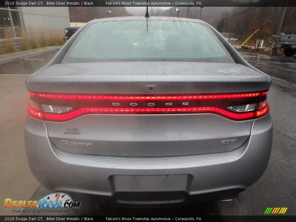 2016 Dodge Dart GT Billet Silver Metallic / Black Photo #3