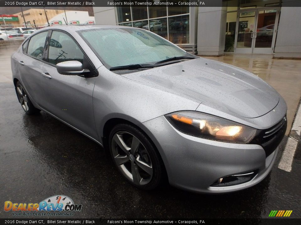 2016 Dodge Dart GT Billet Silver Metallic / Black Photo #8
