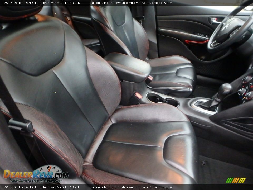 2016 Dodge Dart GT Billet Silver Metallic / Black Photo #10