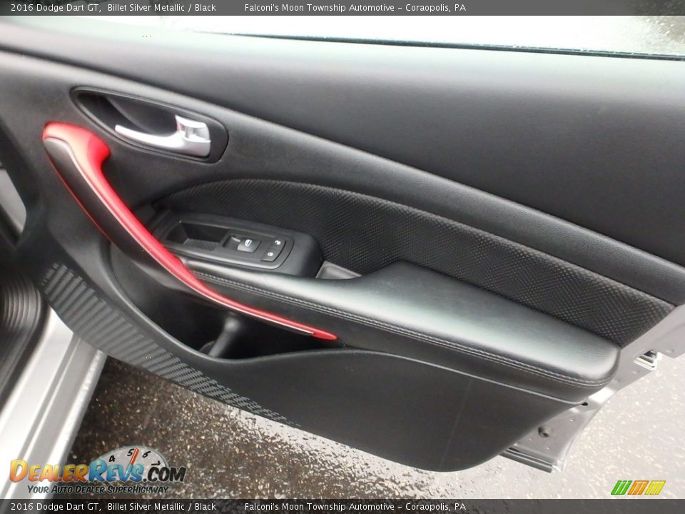 2016 Dodge Dart GT Billet Silver Metallic / Black Photo #12