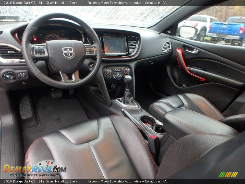 2016 Dodge Dart GT Billet Silver Metallic / Black Photo #17