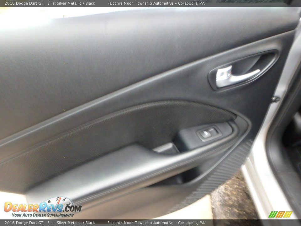 2016 Dodge Dart GT Billet Silver Metallic / Black Photo #18