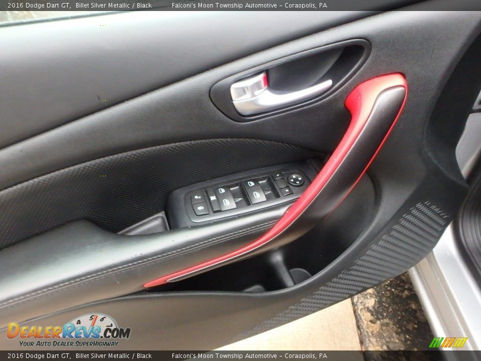 2016 Dodge Dart GT Billet Silver Metallic / Black Photo #19