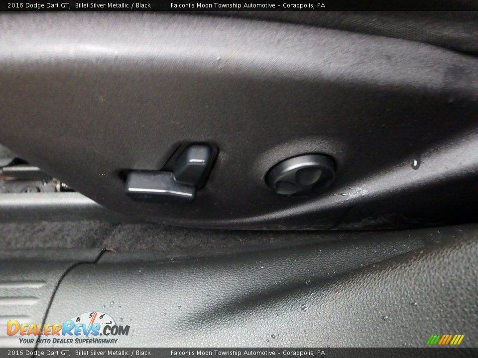 2016 Dodge Dart GT Billet Silver Metallic / Black Photo #20