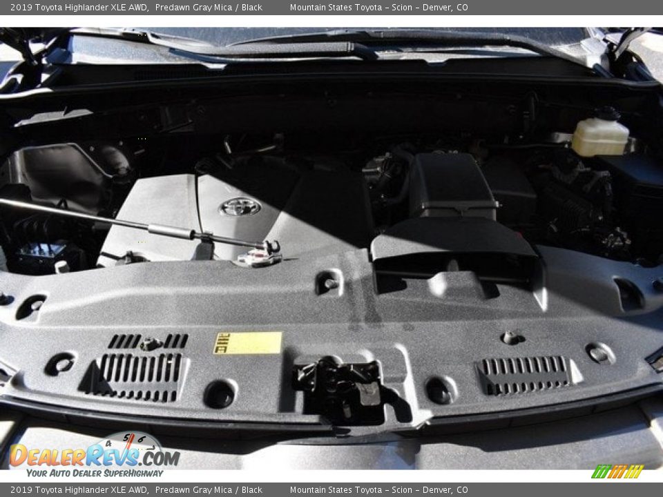 2019 Toyota Highlander XLE AWD Predawn Gray Mica / Black Photo #34