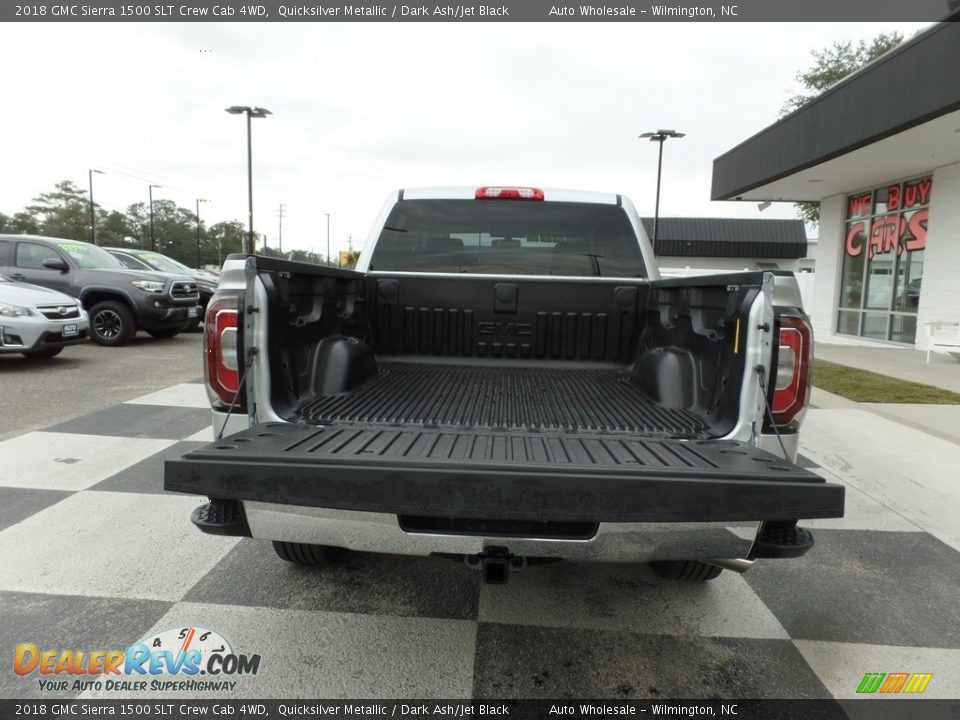 2018 GMC Sierra 1500 SLT Crew Cab 4WD Quicksilver Metallic / Dark Ash/Jet Black Photo #5