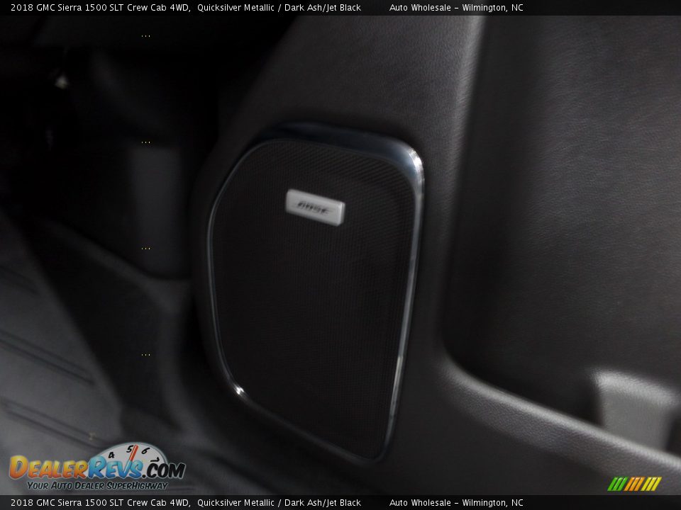 2018 GMC Sierra 1500 SLT Crew Cab 4WD Quicksilver Metallic / Dark Ash/Jet Black Photo #20