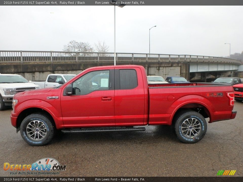Ruby Red 2019 Ford F150 XLT SuperCab 4x4 Photo #5