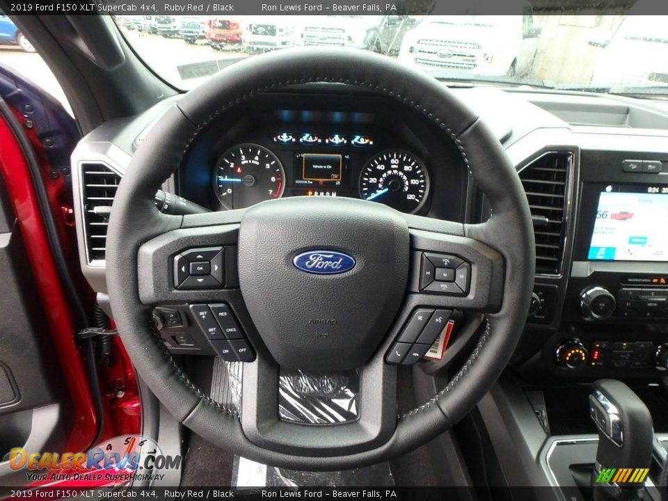 2019 Ford F150 XLT SuperCab 4x4 Steering Wheel Photo #16