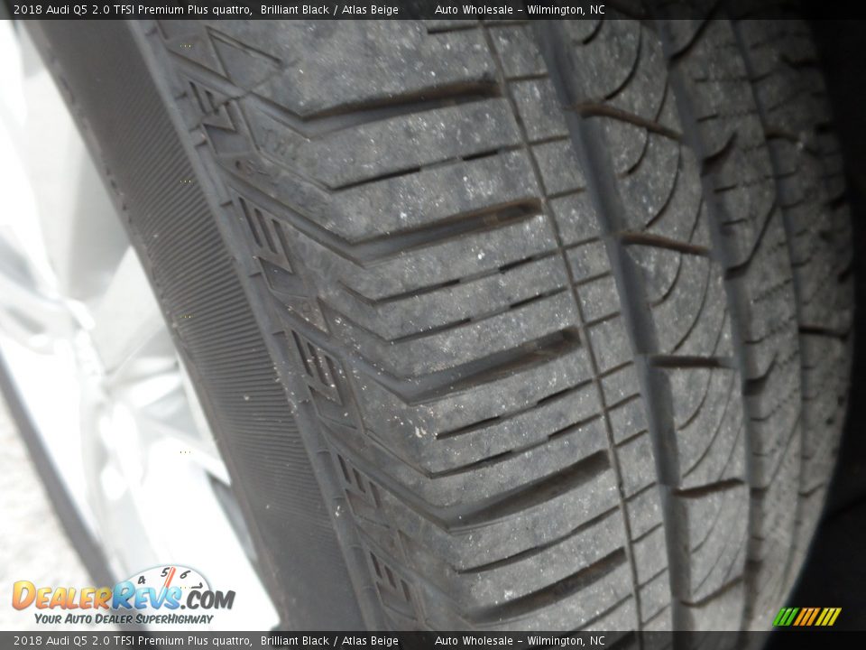 2018 Audi Q5 2.0 TFSI Premium Plus quattro Brilliant Black / Atlas Beige Photo #8