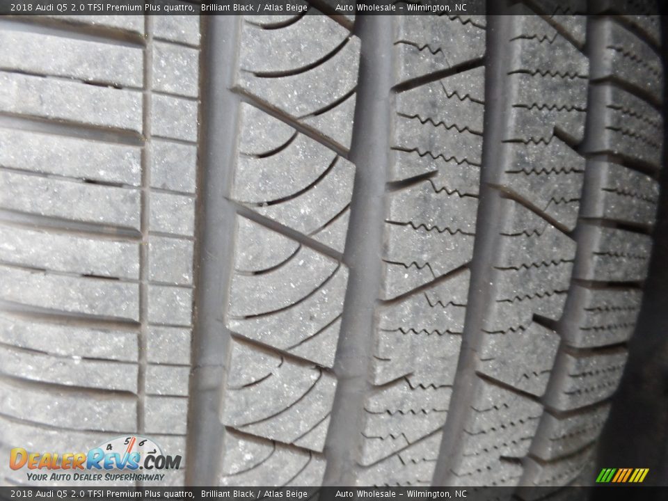2018 Audi Q5 2.0 TFSI Premium Plus quattro Brilliant Black / Atlas Beige Photo #9