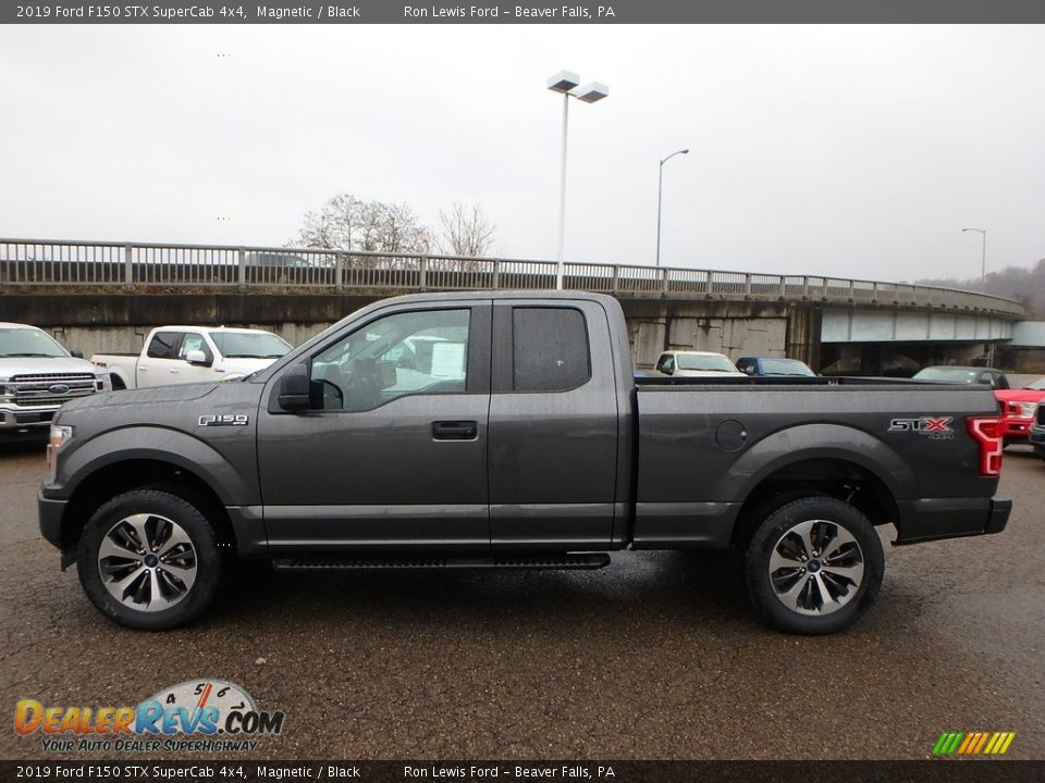Magnetic 2019 Ford F150 STX SuperCab 4x4 Photo #5