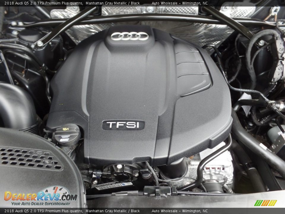 2018 Audi Q5 2.0 TFSI Premium Plus quattro Manhattan Gray Metallic / Black Photo #6