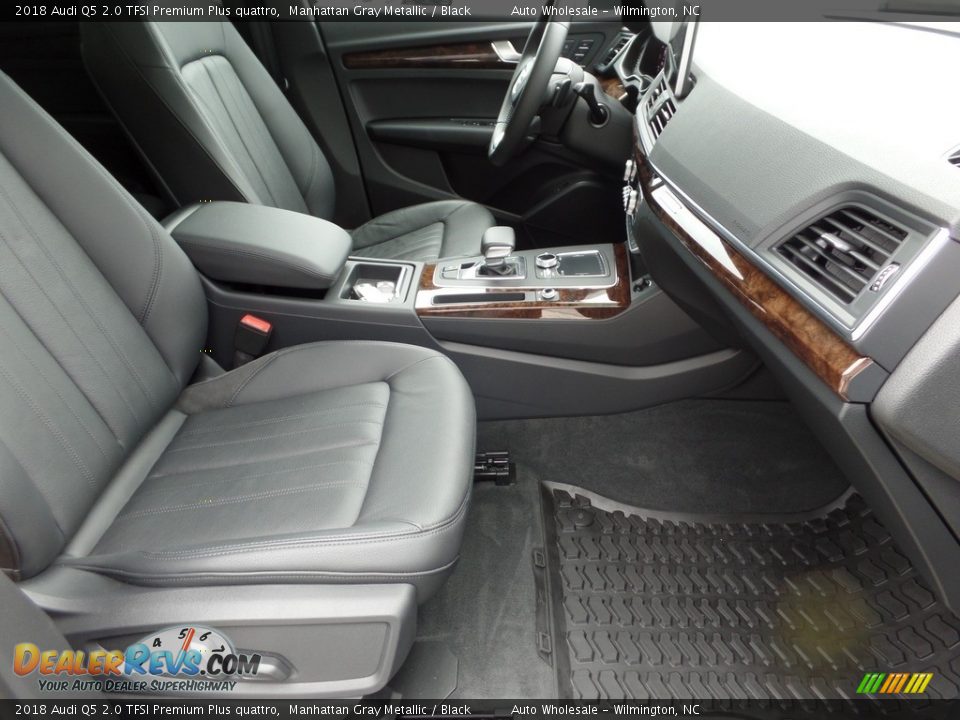 2018 Audi Q5 2.0 TFSI Premium Plus quattro Manhattan Gray Metallic / Black Photo #13