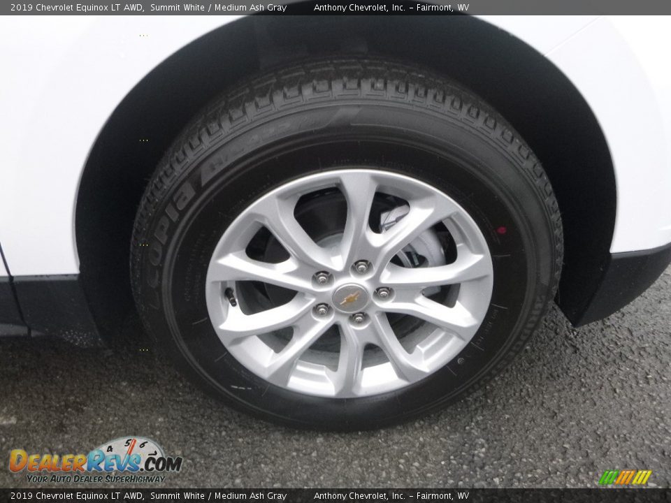 2019 Chevrolet Equinox LT AWD Summit White / Medium Ash Gray Photo #2
