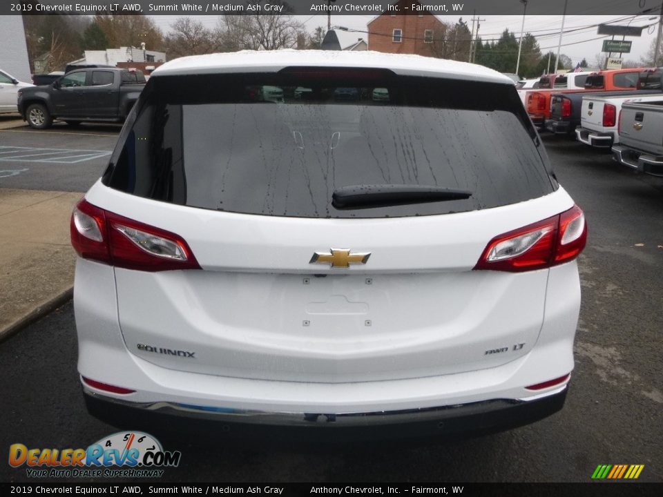 2019 Chevrolet Equinox LT AWD Summit White / Medium Ash Gray Photo #5