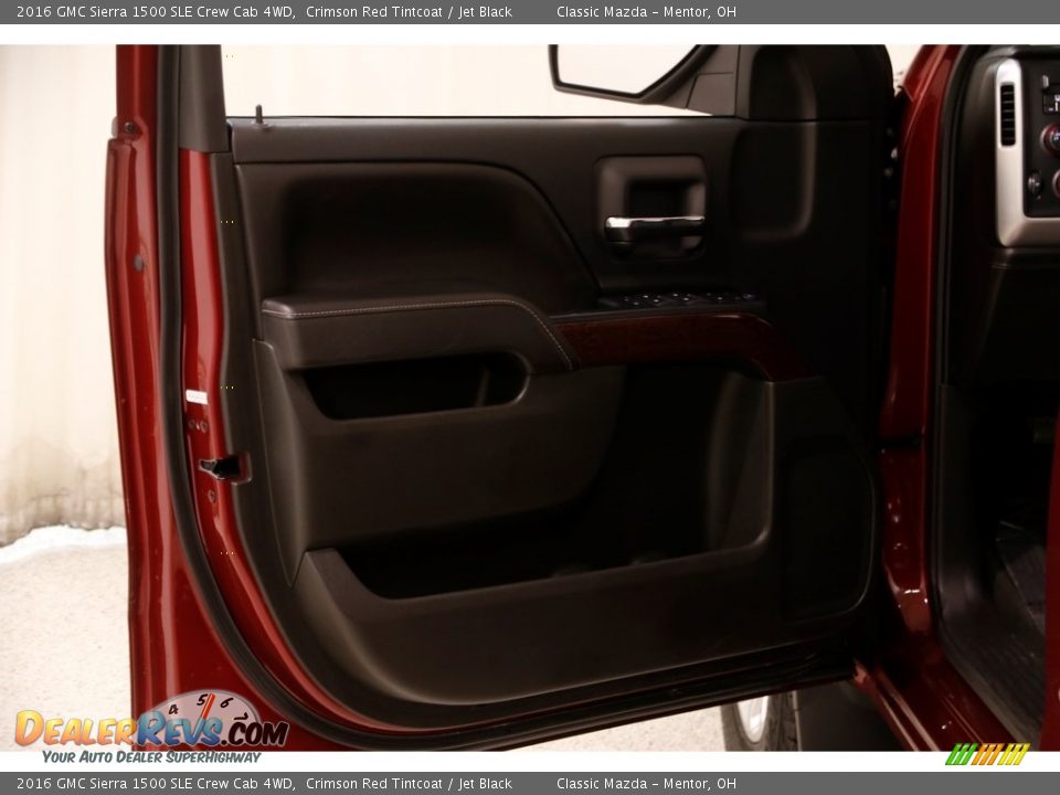 2016 GMC Sierra 1500 SLE Crew Cab 4WD Crimson Red Tintcoat / Jet Black Photo #4