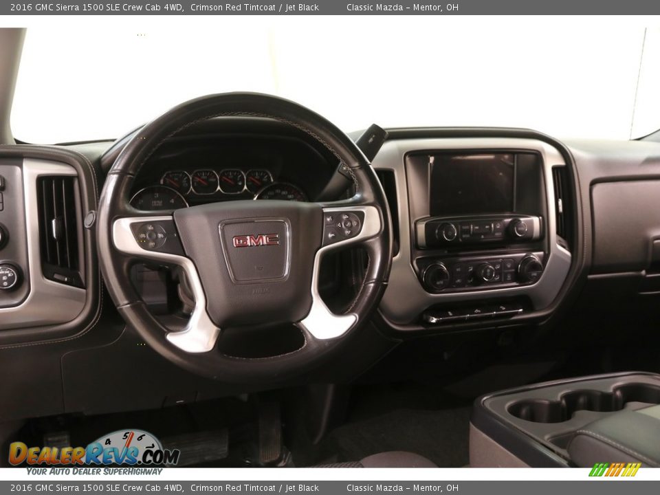 2016 GMC Sierra 1500 SLE Crew Cab 4WD Crimson Red Tintcoat / Jet Black Photo #7