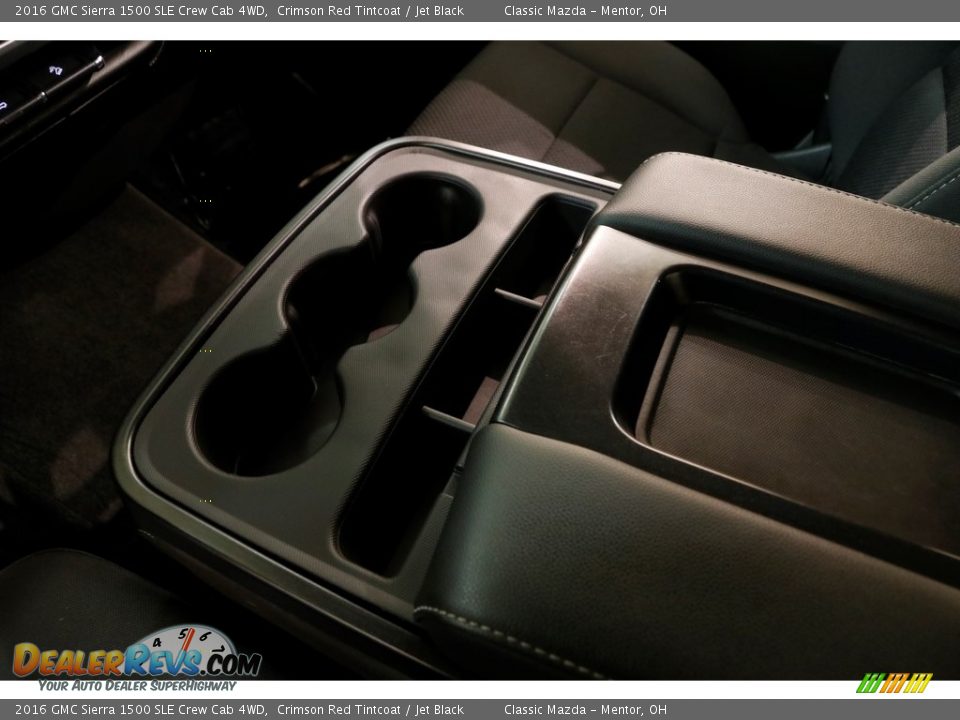 2016 GMC Sierra 1500 SLE Crew Cab 4WD Crimson Red Tintcoat / Jet Black Photo #15