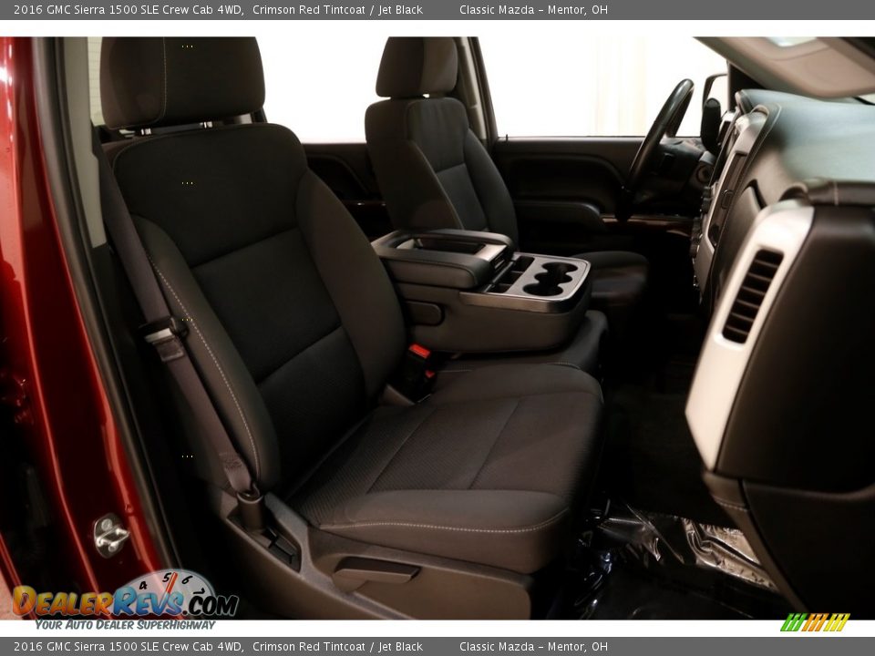 2016 GMC Sierra 1500 SLE Crew Cab 4WD Crimson Red Tintcoat / Jet Black Photo #16