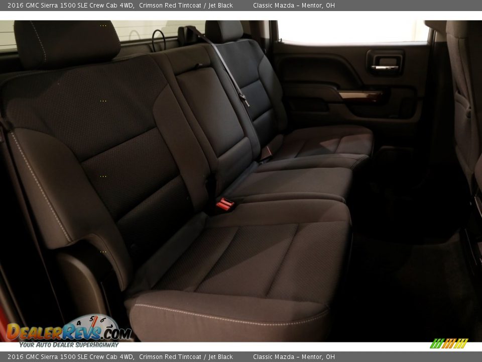 2016 GMC Sierra 1500 SLE Crew Cab 4WD Crimson Red Tintcoat / Jet Black Photo #17