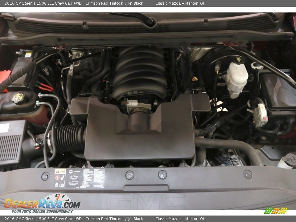 2016 GMC Sierra 1500 SLE Crew Cab 4WD Crimson Red Tintcoat / Jet Black Photo #20
